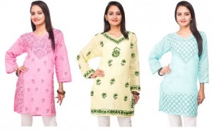 chikankari-kurti