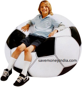 football-shape-beanless-bag