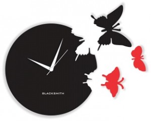 butterfly-clock